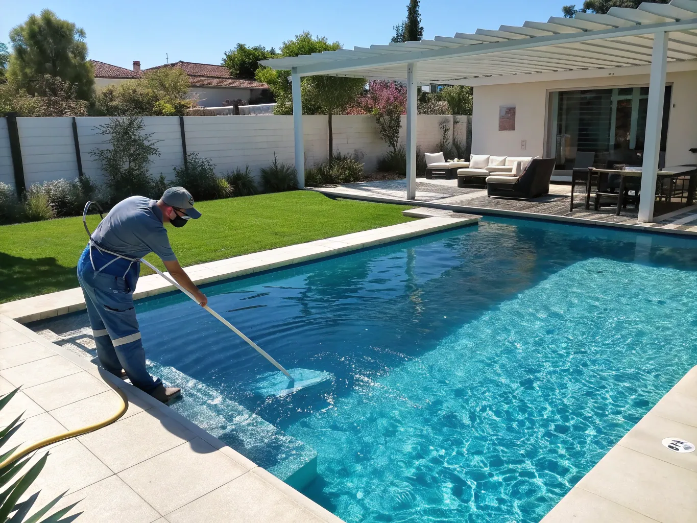 Professional pool maintenance